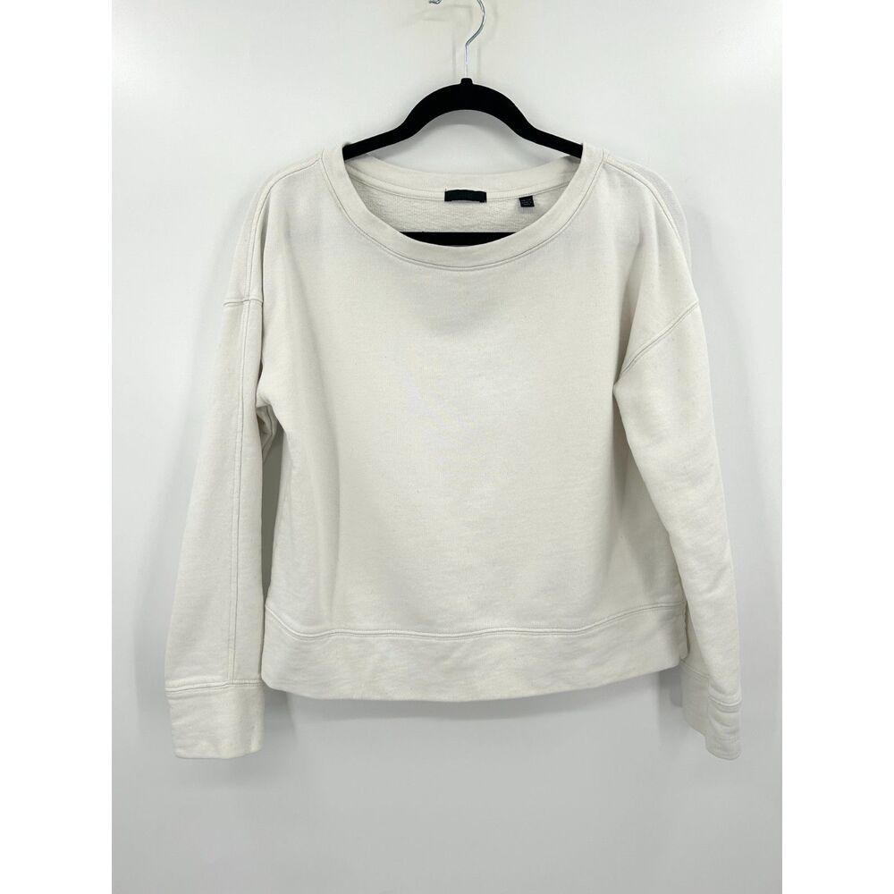 ATM Anthony Thomas Melillo *Flawed* White Crew Neck Terry Cloth Sweatshirt XS